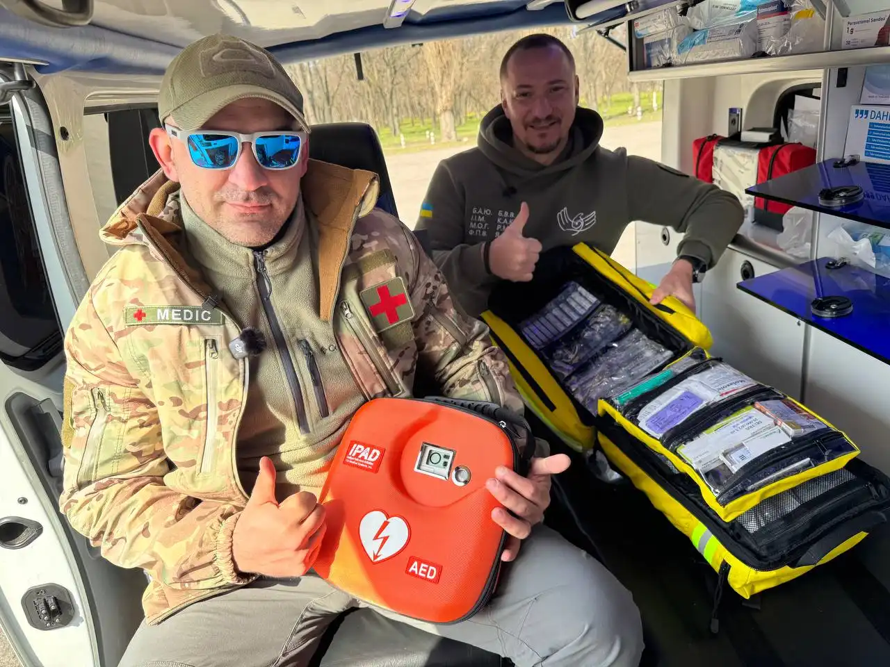 New ambulance for 'Azov' fighters in the Pokrovsk direction — photo 3