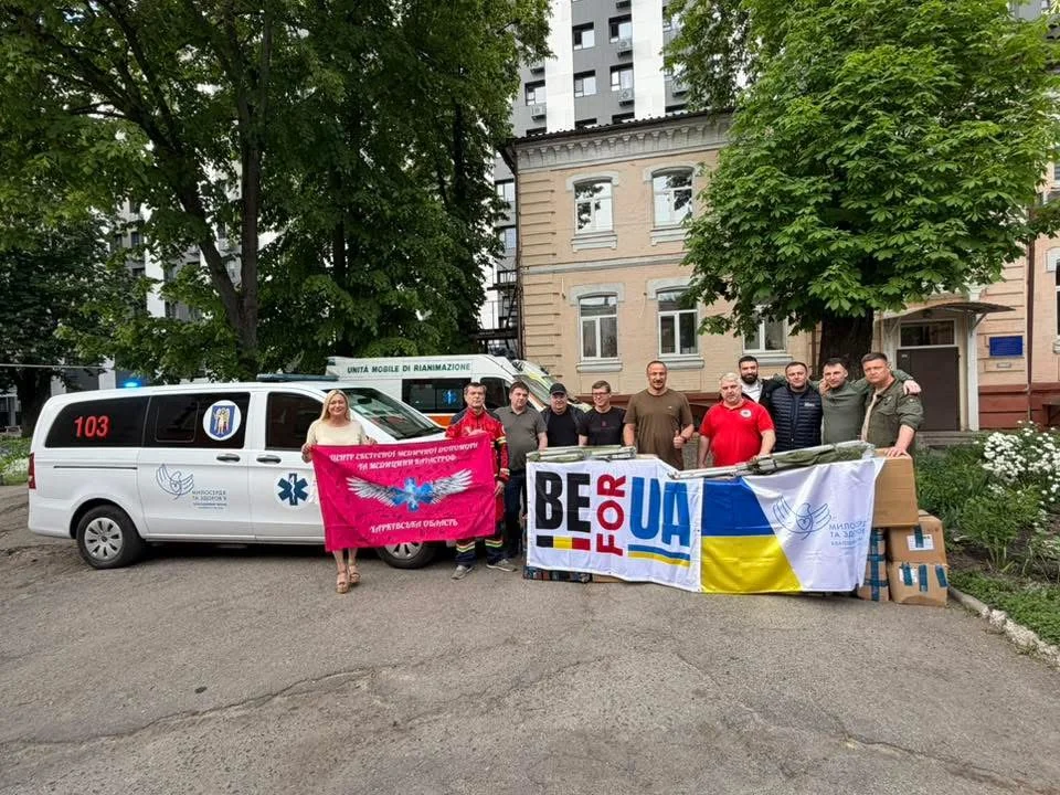 Delivery of an ambulance to the “Center for Emergency Medical Care and Disaster Medicine” in the Kharkiv region. — photo 1