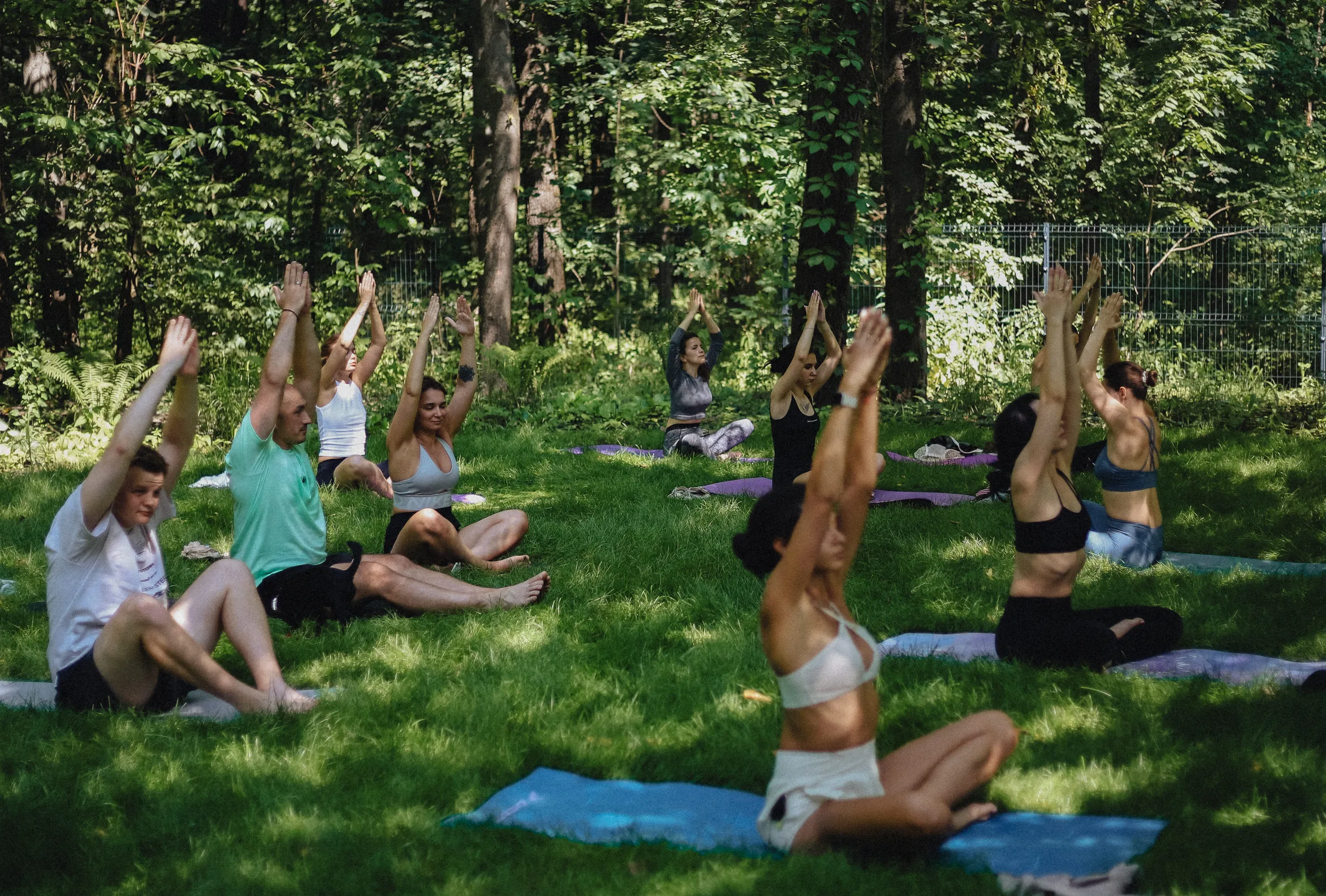 Благодійна йога «Ми поруч» на ВДНГ — фото 12